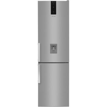 Combina frigorifica Whirlpool W7 911O OX H AQUA, 368 l, Clasa F, Total No Frost, 6th Sense, Display Electronic Exterior, Dispenser apa, H 201 Inox Combina frigorifica Whirlpool W7 911O OX H AQUA, 368 l, Clasa F, Total No Frost, 6th Sense, Display Electronic Exterior, Dispenser apa, H 201 Inox