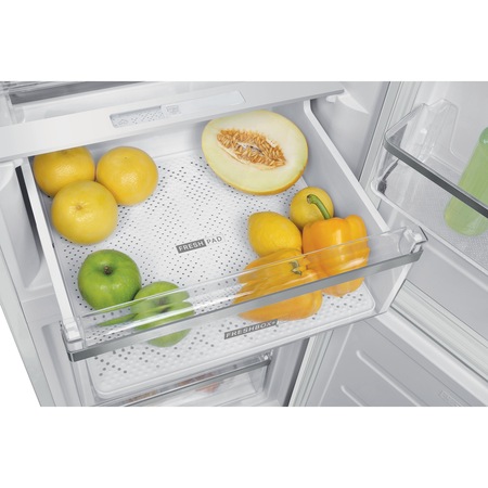 Combina frigorifica Whirlpool W9 921C W, 348 l, Clasa A++, Dual No Frost, 6th Sense, Display Electronic Interior, H 201 cm, Alb