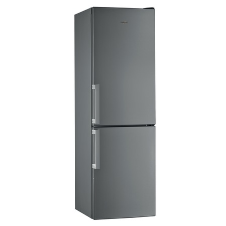 Combina frigorifica Whirlpool W5 811E OX H, 339 l, Clasa A+, Less Frost, 6th Sense, H 189 cm, Inox