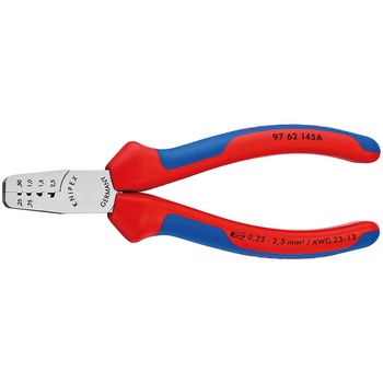 Cleste de sertizare ferule, lungime 145mm, Knipex Cleste de sertizare ferule, lungime 145mm, Knipex