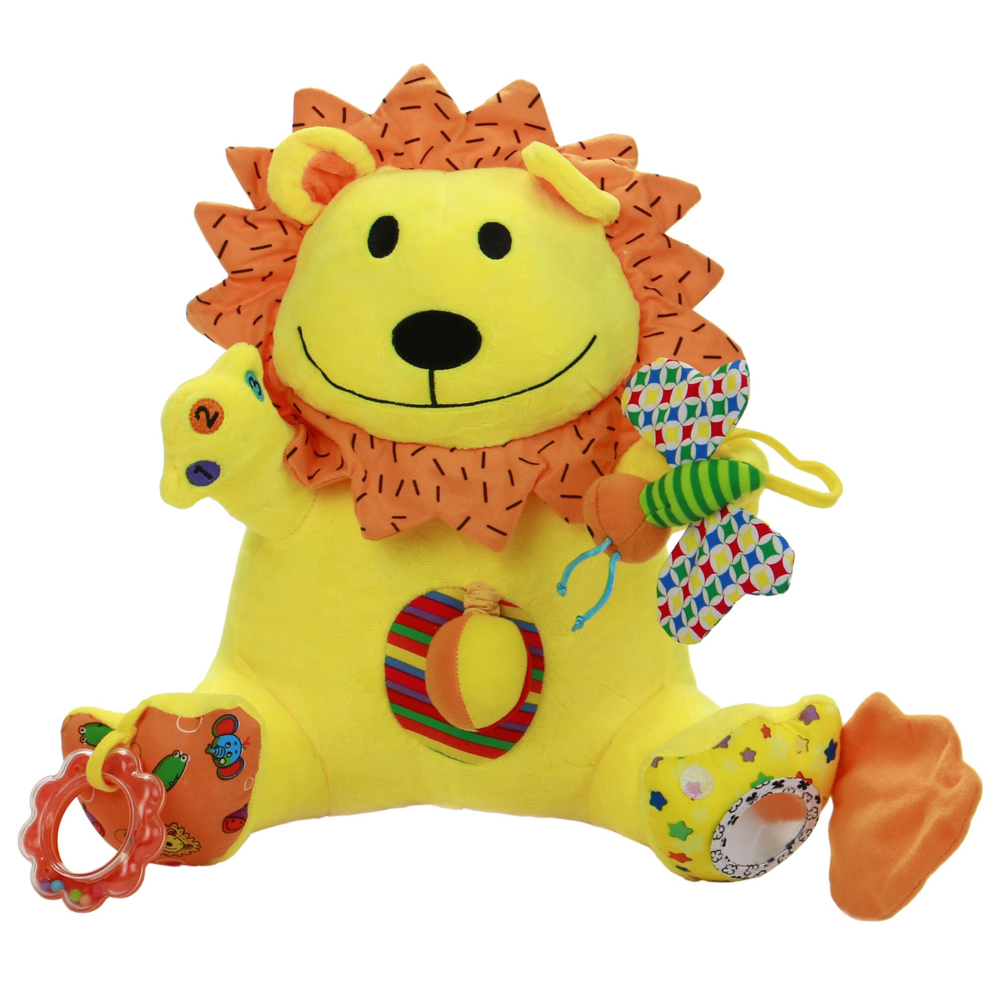 Jucarie plus cu activitati M-Toys - Leu, 30 cm