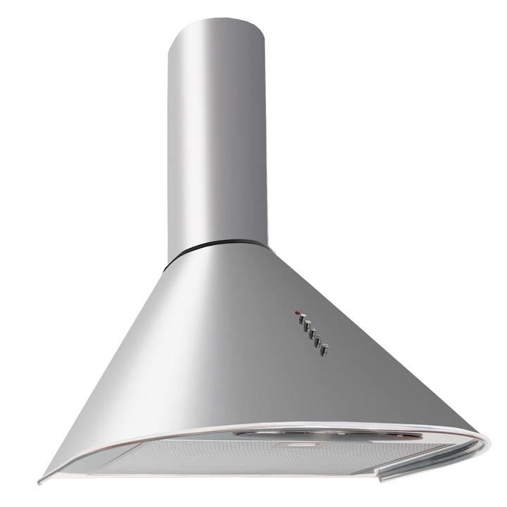 Hota incorporabila decorativa Bosch DWB66DM50, Putere absortie 580 m3/h , Control TouchSelect, Iluminare LED, Clasa B, 60 cm, Inox