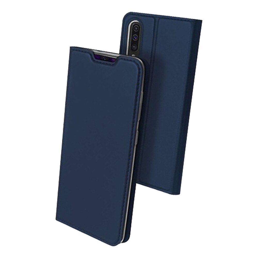 Husa Carte Dux Ducis Anti Amprenta pentru Samsung Galaxy A70, Navy