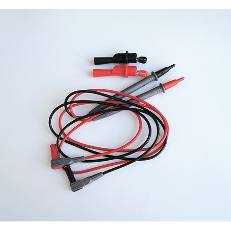 Пипала CAT III за мултицет черно/червено с щипки 10A 1000V 1,3m - eMAG.bg