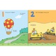 Tevékenységkönyv "123 matrica és kifestőkönyv", 3 év+, Usborne