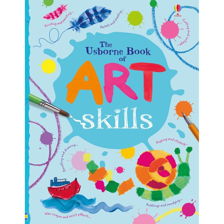 Carte "Art skills" , 7 ani+, Usborne