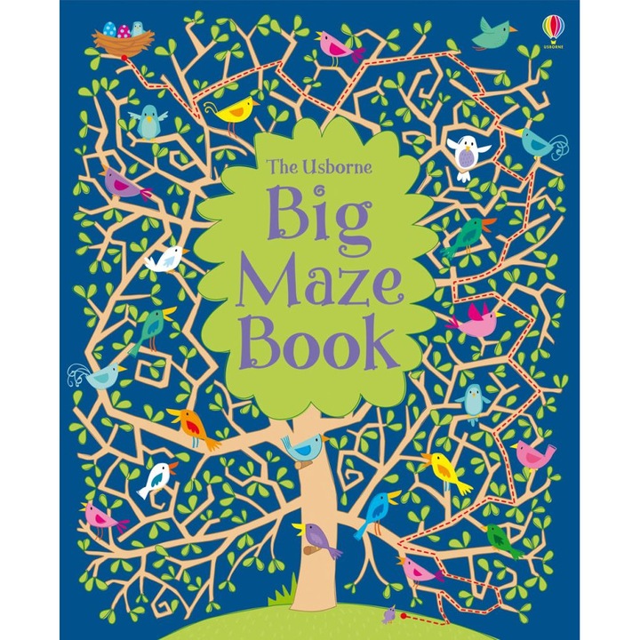 Carte "Big maze book", 5 ani+, Usborne