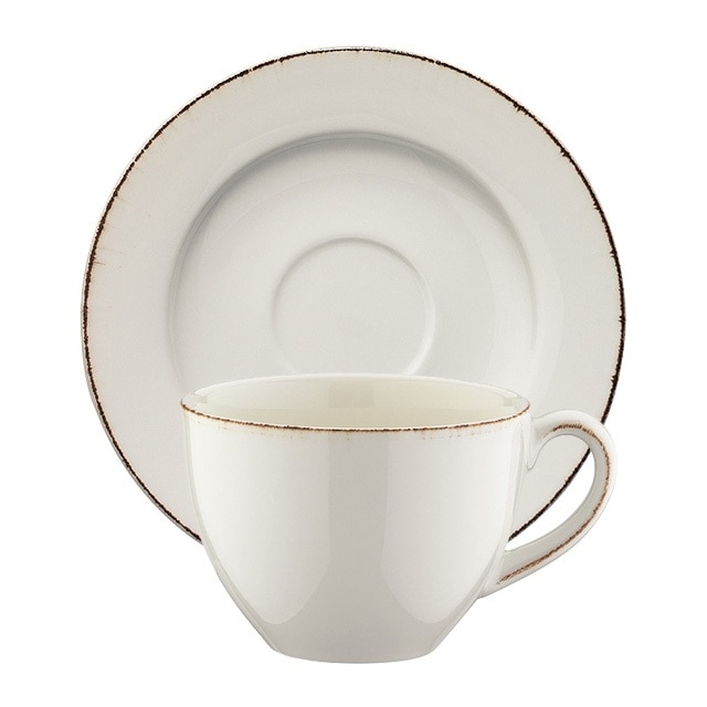 Ceasca si farfurioara portelan RETRO 230cc E100 RIT 01CFT