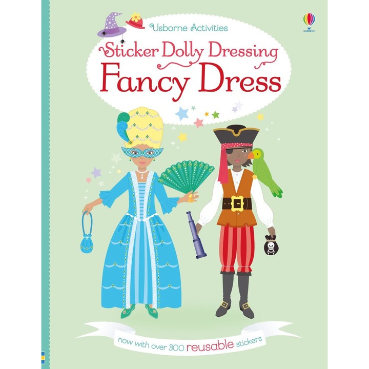 Carte de activitati "Fancy dress" de Emily Bone, 5 ani+, Usborne