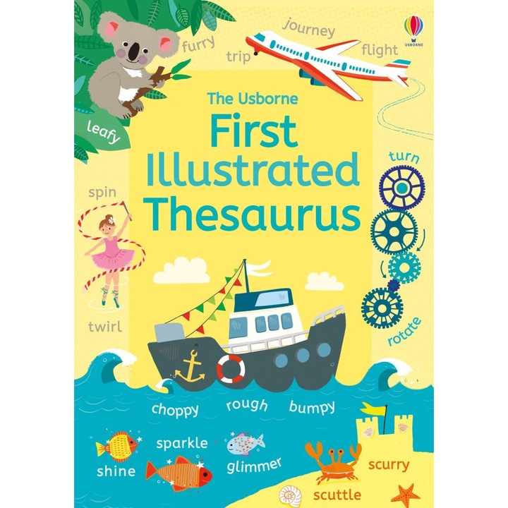 Carte "First illustrated thesaurus", 4 ani+, Usborne