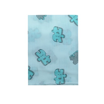 Finet 80 x 60 cm pentru bebelusi Sensillo SNS-002, Multicolor Finet 80 x 60 cm pentru bebelusi Sensillo SNS-002, Multicolor