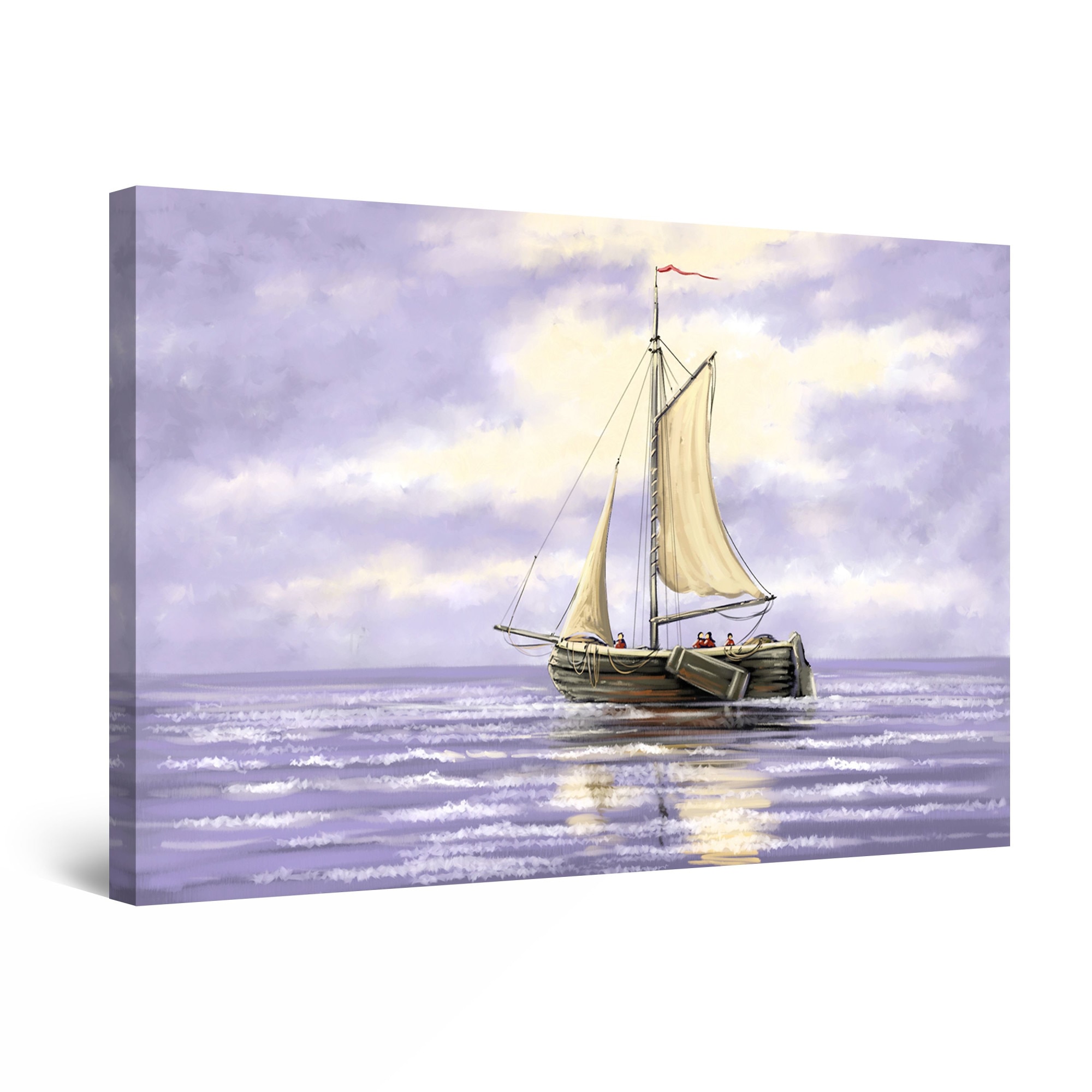 Tablou DualView Startonight Calatorie pe Oecanul Infinit, luminos in intuneric, 30 cm x 20 cm