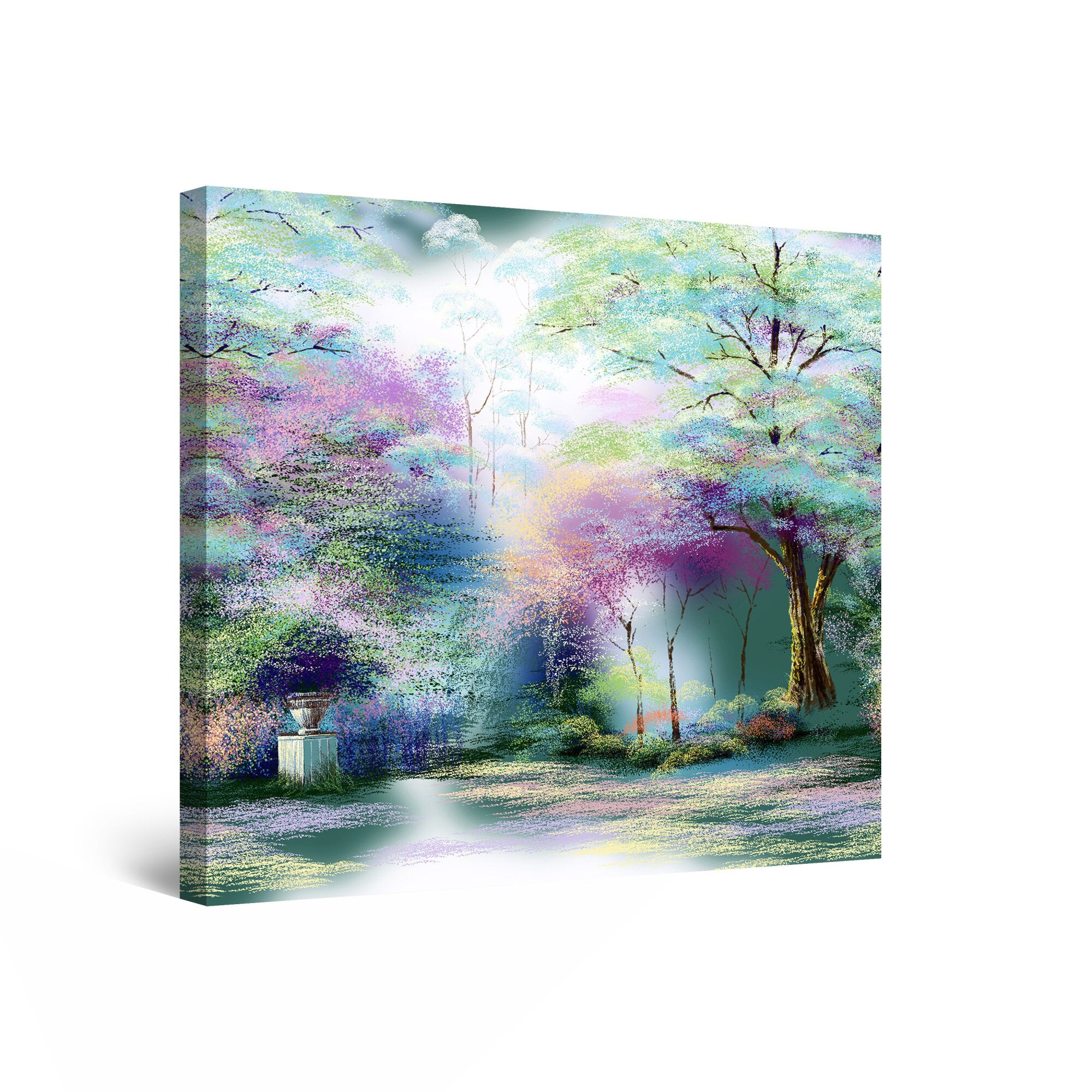 Tablou DualView Startonight Padurea de Poveste, luminos in intuneric, 80 cm x 80 cm