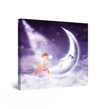 Tablou DualView Startonight Praf de Zana, luminos in intuneric, 40 cm x 40 cm Tablou DualView Startonight Praf de Zana, luminos in intuneric, 40 cm x 40 cm