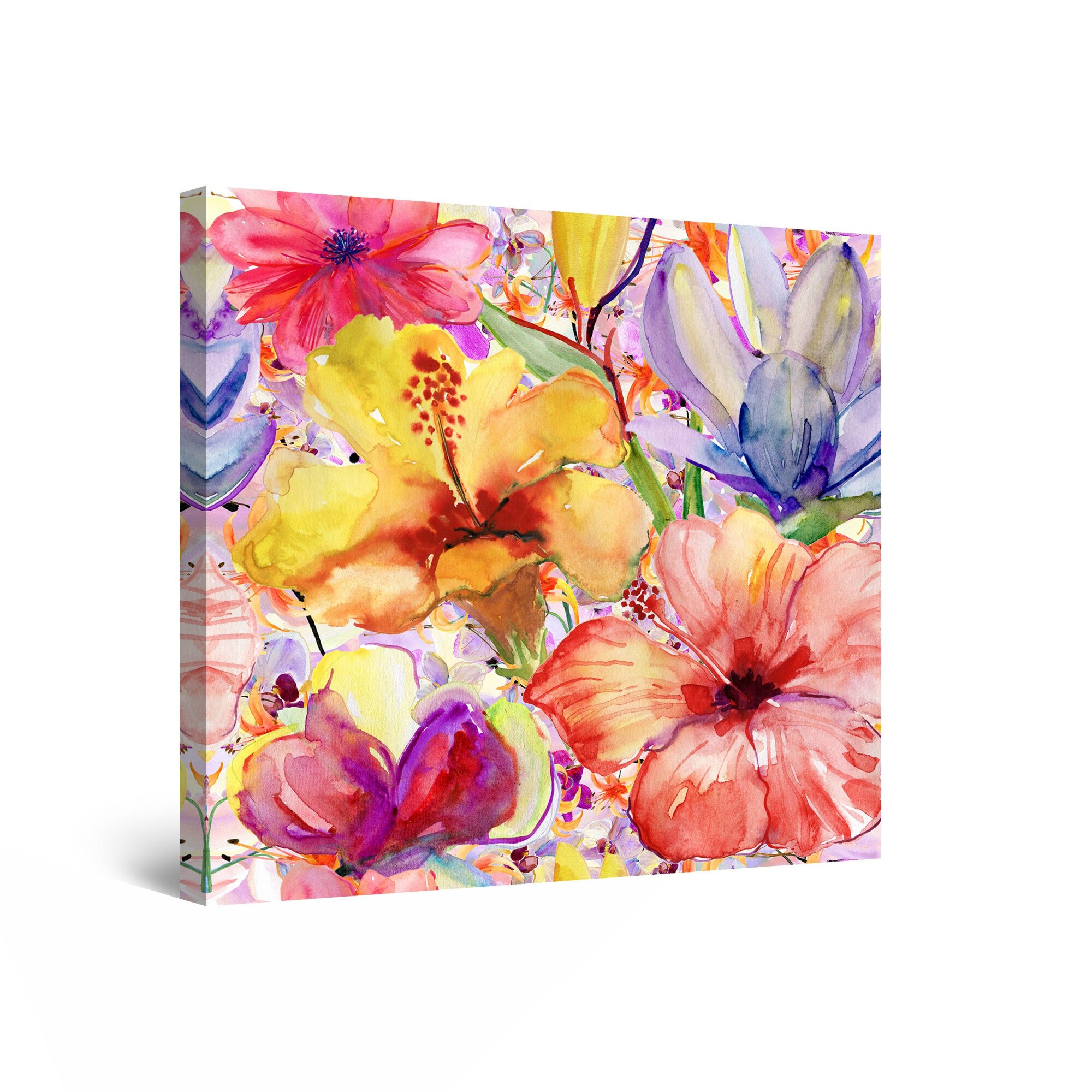 Tablou DualView Startonight Din Gradina de Flori, luminos in intuneric, 40 cm x 40 cm