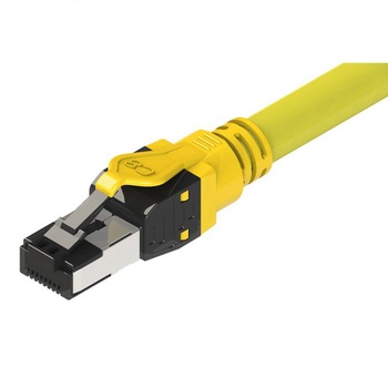 Cablu de retea RJ45 sftp pimf Cat.8 LSOH Galben 2m, Roline 21.15.1862 Cablu de retea RJ45 sftp pimf Cat.8 LSOH Galben 2m, Roline 21.15.1862