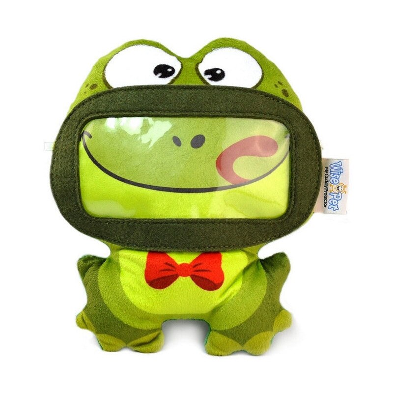 Jucarie Plus 20 cm - Broscuta - Wise Pet Cuddly, Verde