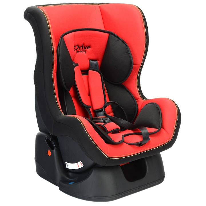 Столче за кола 2Drive SAG-12, 0 - 18 кг, Червено