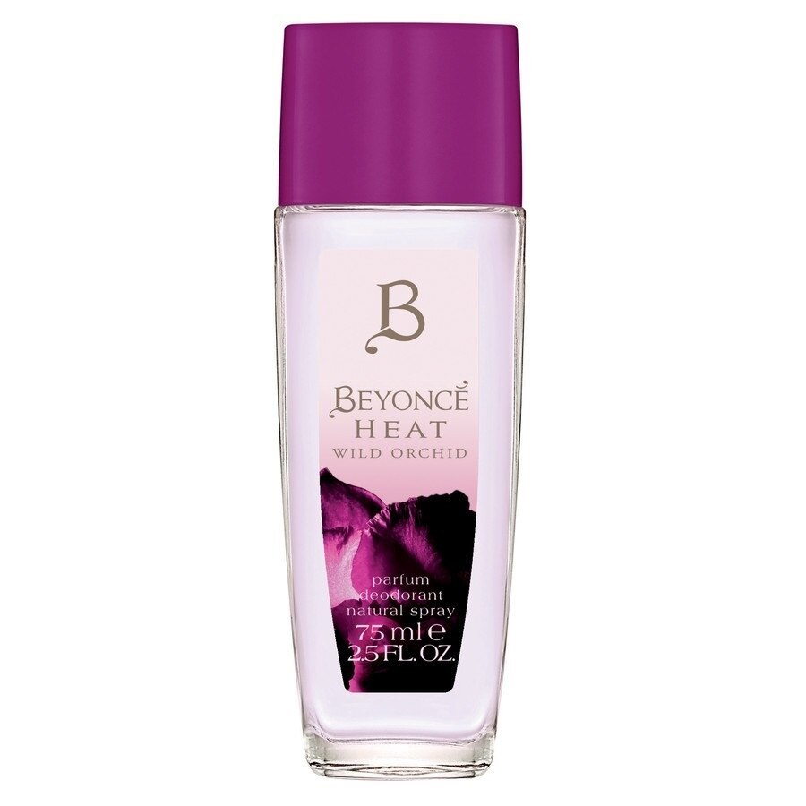 Pachet 2 x Deodorant Natural Spray Beyonce Heat Wild Orchid, Femei, 75 ml