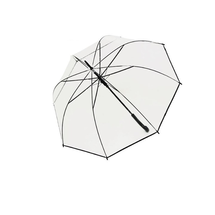 Дъждобран EVO, тип пръчка, Capri, PVC, прозрачен, D 90 см