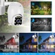 Camera de supraveghere WIFI BabyToy™ AG-D1 8MP 4K Exterior/Interior, Conectare Telefon, Night Vision Color, Alarma, Rezistenta la Apa, Senzor Miscare, Alb