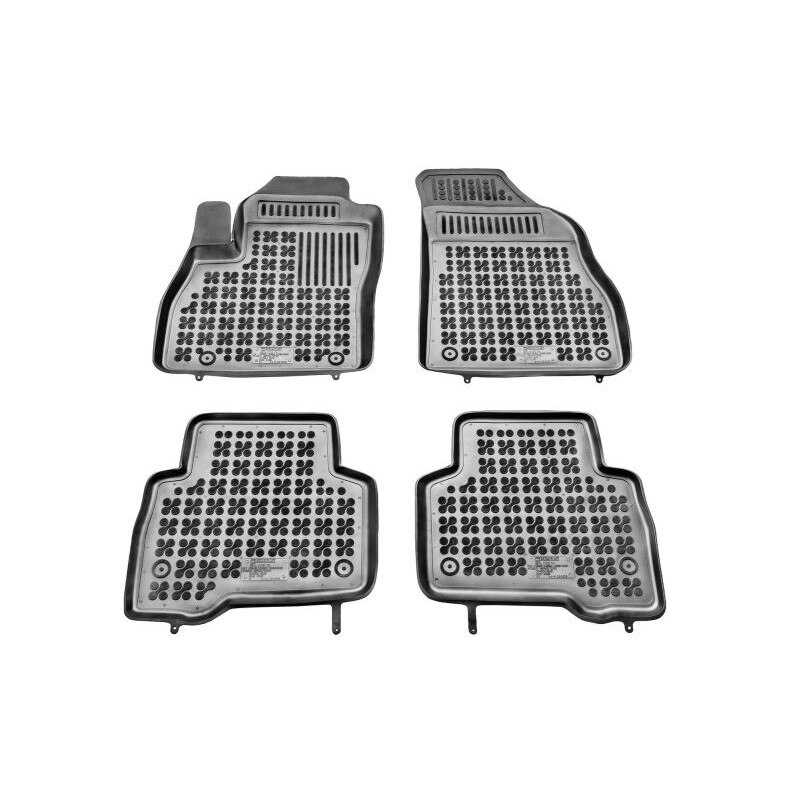 Set 4 covorase auto tip tavita REZAW PLAST, Cauciuc, pentru CITROEN NEMO, FIAT FIORINO, QUBO, PEUGEOT BIPPER TEPEE 11.07- VAN
