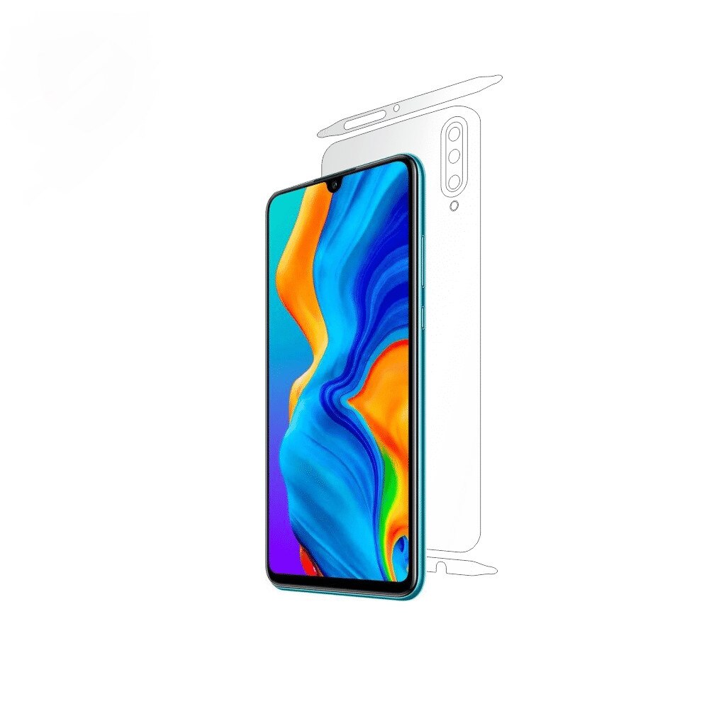 Folie Smart Protection Huawei P30 Lite spate si laterale,protectie completa spate si laterale+Smart Spray®,Smart Squeegee® si microfibra incluse