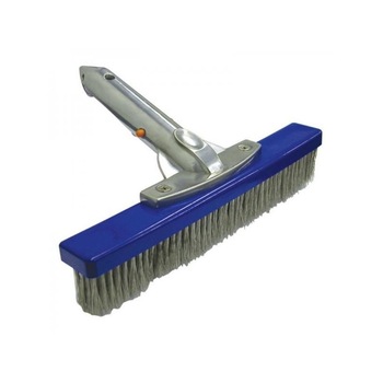 Perie de curatare Pool Point din inox cu maner aluminiu 25 cm Perie de curatare Pool Point din inox cu maner aluminiu 25 cm