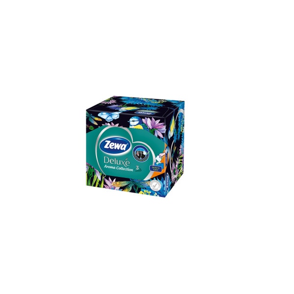 Servetele Faciale, Zewa Deluxe Aroma Cube Collection, 60 buc/set