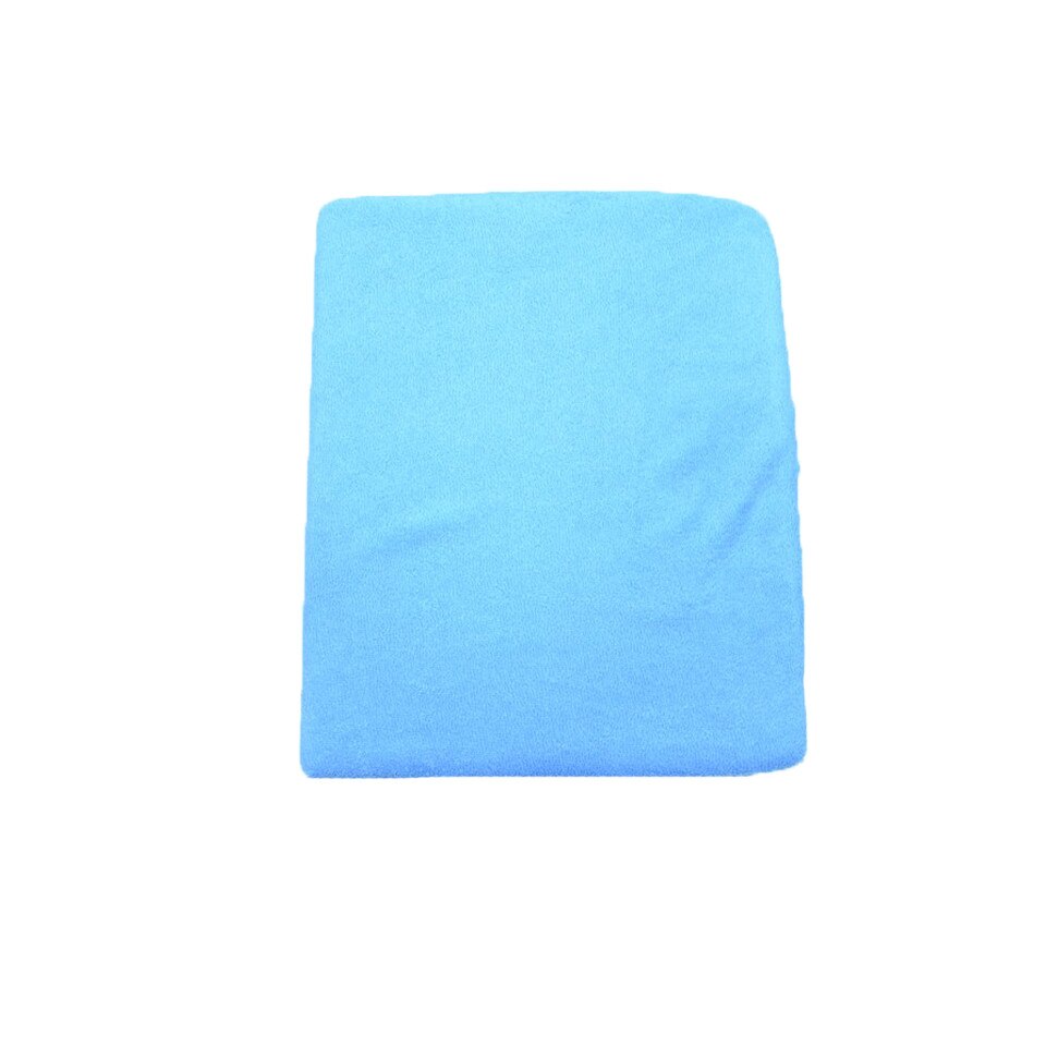 Cearceaf cu elastic pentru saltea 140 x 70 cm NN CB-007, Albastru