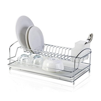 Suport de vase TEKNO TEL KB 008, 2 nivele, Crom Suport de vase TEKNO TEL KB 008, 2 nivele, Crom