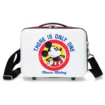 Valiza calatorie adaptabila ABS 29 cm Mickey Magic Only One Valiza calatorie adaptabila ABS 29 cm Mickey Magic Only One