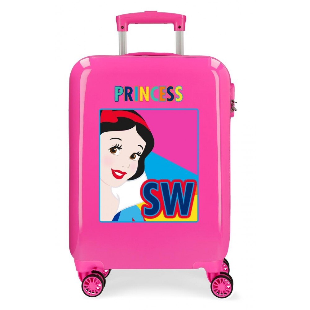 Troler ABS 55 cm 4 roti Attitude Princess Snow White