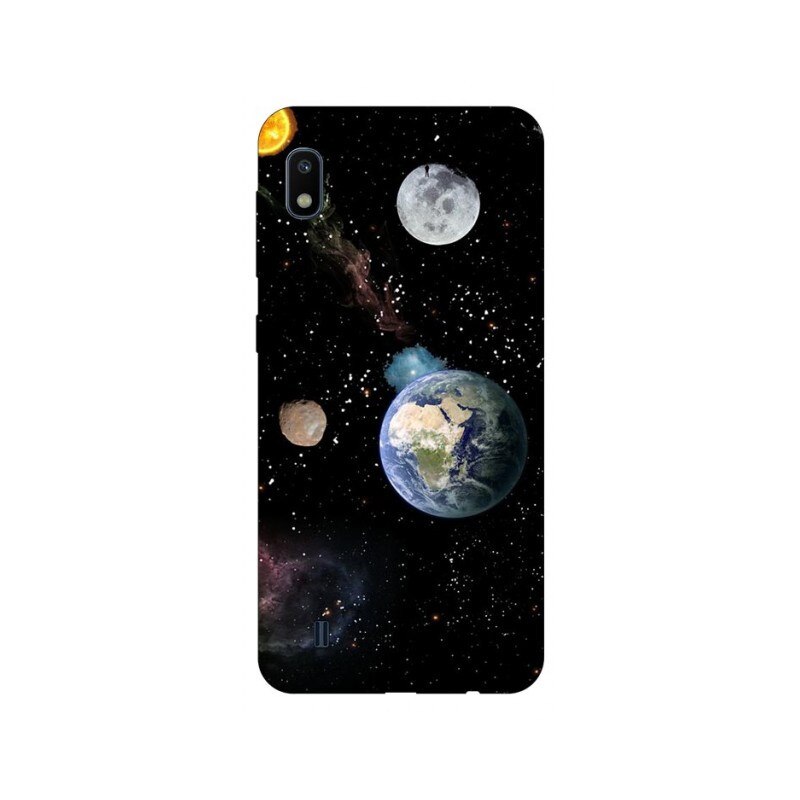 Husa Silicon Soft Upzz Print Samsung Galaxy A10 Model Earth