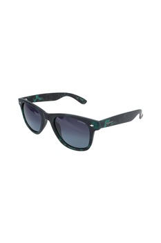 Polaroid, Ochelari de soare wayfarer unisex cu lentile ultrapolarizate, Verde/Negru, 50-22-150 Standard Polaroid, Ochelari de soare wayfarer unisex cu lentile ultrapolarizate, Verde/Negru, 50-22-150 Standard