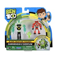 figurina ben 10 mini mix amp match 2 buc - cap de diamant amp overflow imagen 17_0_
0