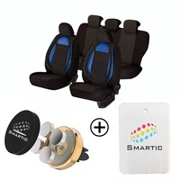 huse scaune auto universale editia racing piele ecologicatextil 11 piese negrualbastru cadou suport magnetic telefon si-005 cadou odorizant masina imagen 16_0_
0