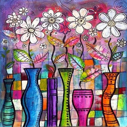 Pictura pe numere, panza pe rama 40*50 cm AS0322 - eMAG.ro