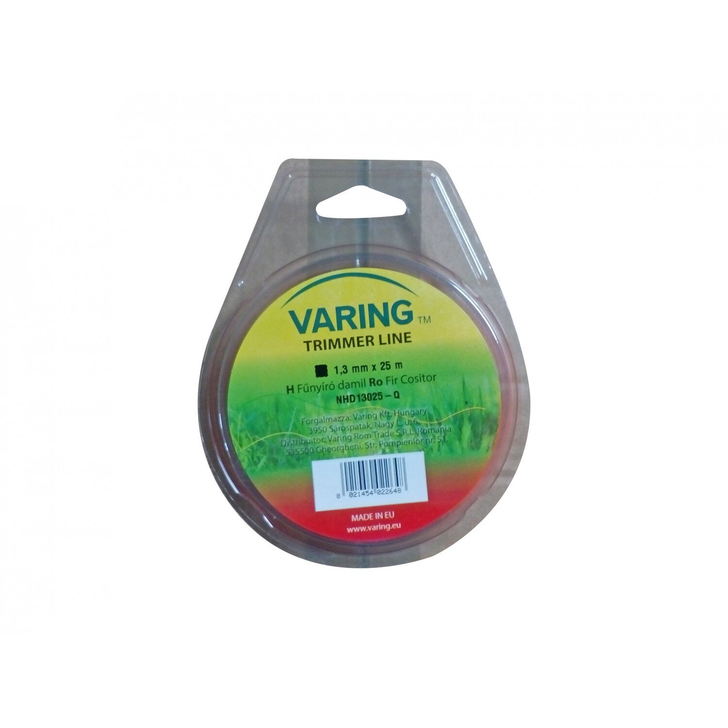 Fir motocoasa EVO Varing NHD13025Q, profil patrat, PVC, 1.3 x 25 m