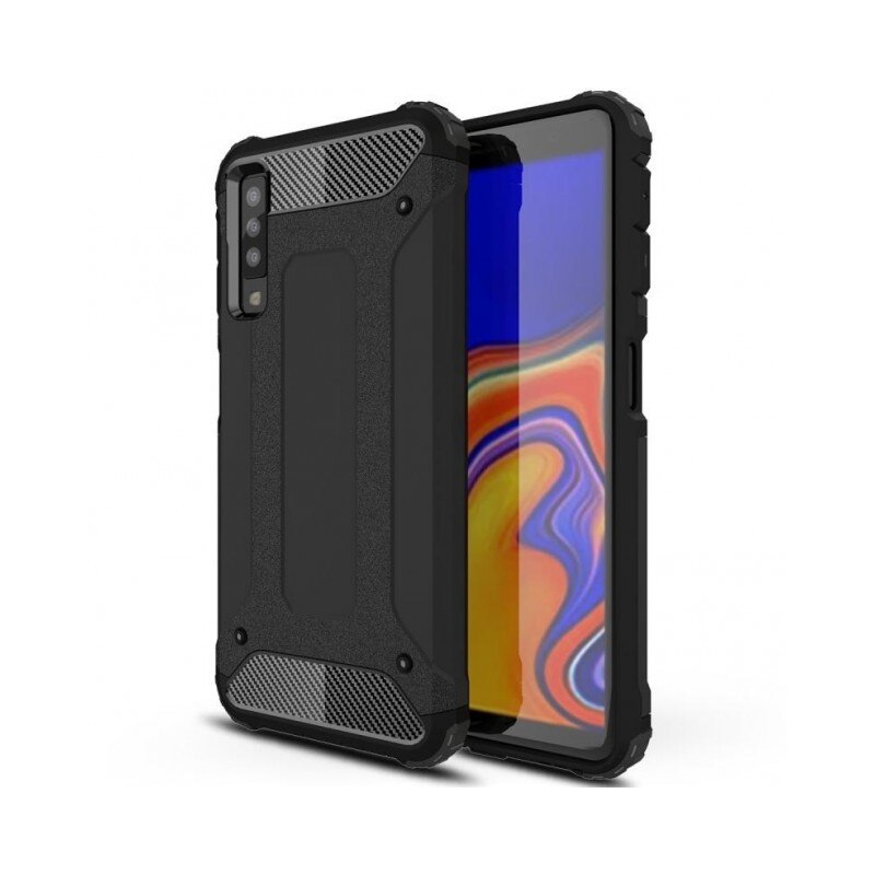 Husa Spate Armor Forcell Samsung A7 2018 Negru