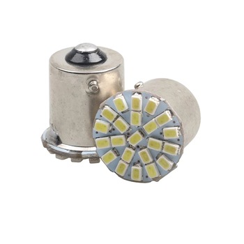 Set 2 leduri ba15s(cireasa) 12v lumina alba 6000k Set 2 leduri ba15s(cireasa) 12v lumina alba 6000k