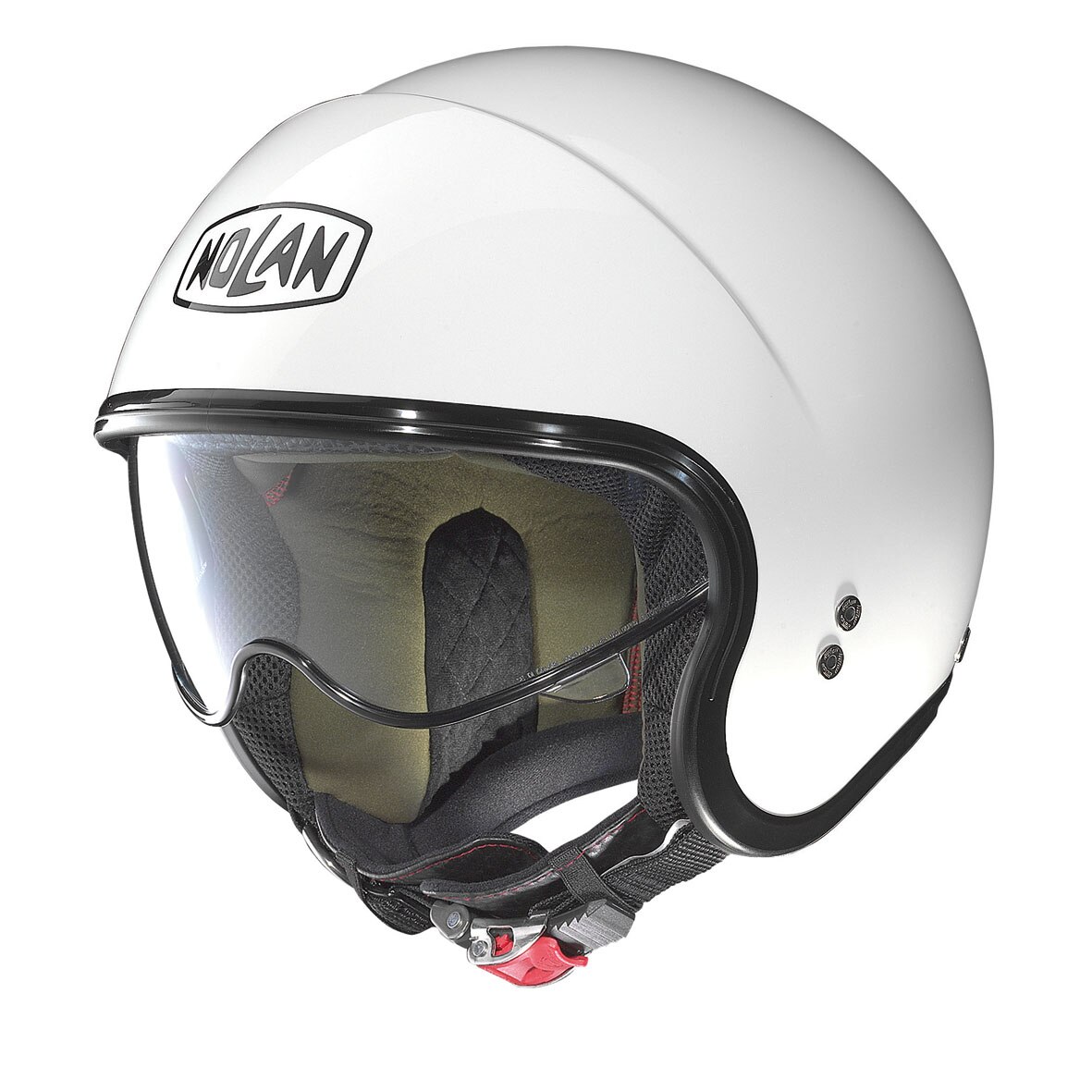Casca moto NOLAN mini-jet - N21 Classic, metal white, XL