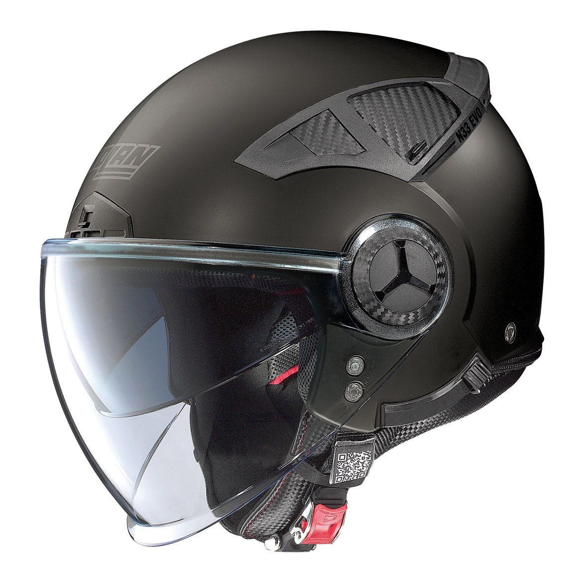 Casca moto NOLAN demi-jet - N33 EVO Classic, flat black, M