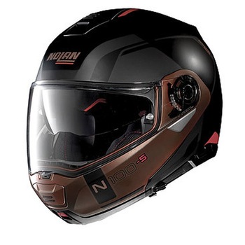 Casca moto NOLAN flip-up - N100-5 Consistency, flat black, 2XL Casca moto NOLAN flip-up - N100-5 Consistency, flat black, 2XL