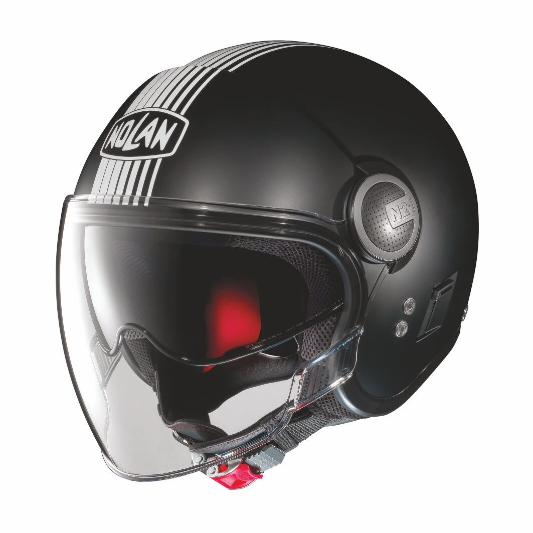 Casca moto NOLAN mini-jet - N21 VISOR Joie de Vivre, flat black, S