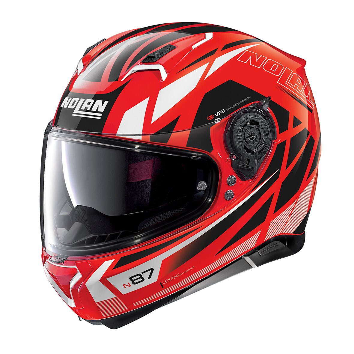 Casca moto NOLAN full-face - N87 Originality, corsa red, XL