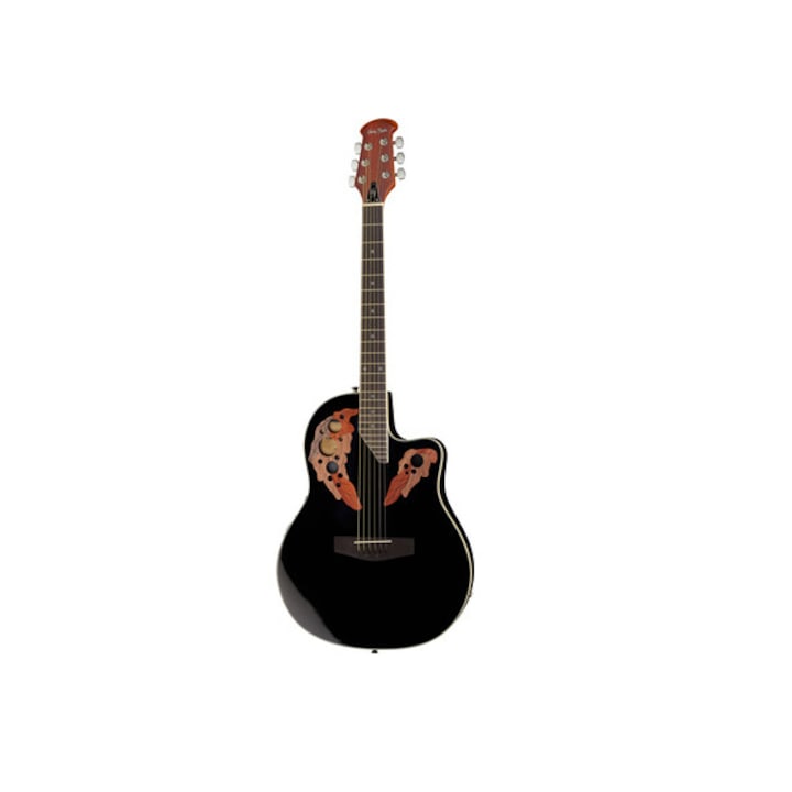 Harley Benton HBO-850BK elektroakusztikus gitár