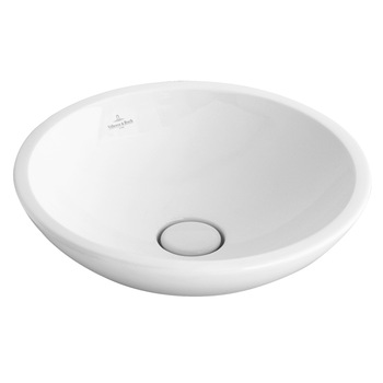 Lavoar pe blat Loop & Friends, rotund, 43 cm, alb Lavoar pe blat Loop & Friends, rotund, 43 cm, alb