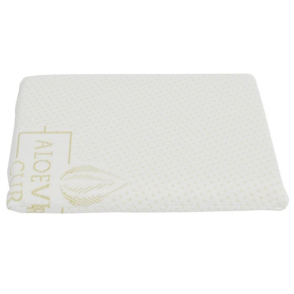 Perna cu spuma de memorie si husa de schimb Grey Stars Pink 30x40 cm