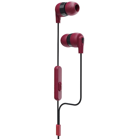 Skullcandy Inkd+ Fülhallgató, in-ear, mikrofon, kábel, Piros